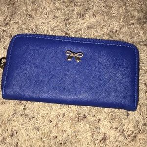 New, Never been used blue wallet